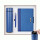 蓝色礼盒三件套(显示温度保温杯+笔记本+签字笔)