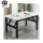 白理石纹-黑色桌架-120长*40宽*