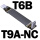 T9AT6BNC无芯片白点=0欧R=56K