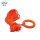 30米橙色绳带环带钩