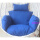 宝蓝色 坐垫+枕头