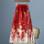 M990#红色马面裙