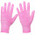 36双粉色尼龙手套