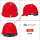 YD-TQ透气款红色(舒适旋钮帽衬