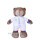 白色连体裤熊28cm 【优质小