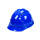 三筋透气ABS安全帽蓝色可定制
