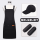 A55黑色【围裙+袖套+帽子】