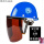 L53-安全帽(蓝色)+支架+茶色屏