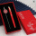 中国人民大学书签+笔 烤漆+红礼