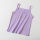 1件纯棉吊带：紫色字母花