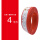 国标BVR多股4平方(红色)