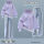紫色卫衣+牛仔裤【套装】 2960#