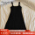 30931#黑色吊带裙