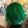 绿色(头发有8度黄拍)