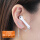 纯银弯月耳扣(单个)耳洞