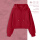 2024秋新款-短开衫:红-纯色