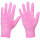 12双粉色尼龙手套