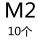 白色 M2 （10只）4级