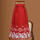 M972#红色马面裙