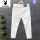 白色6607纯色裤