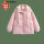 粉色羽绒棉服111