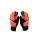 5号黑橙色手套（身高1米2-1米3）