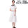 601-1白色短袖+白短裙