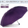 深紫-黑胶三人伞
