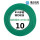 国标BVR10平方-绿色100米