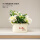life花瓶+白牡丹