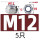 M12【304不锈钢】-5只