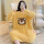 金色 绒裙DM1229#黄熊
