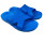 蓝色X型拖鞋SPU软底