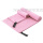 浅粉色方形网袋