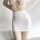 32cm白牛奶丝裙(微透明不)