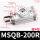 旋转气缸MSQB-200R 缓冲型