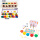 颜色形状分类盒玩具颜色试管夹球