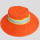 环卫帽（盆帽橘色）