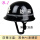 B1-防暴半盔(黑色PC麦穗款-有徽有字)
