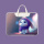 紫色 【围巾小兔】可手提+可挂行李箱