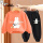 秋衣(橘+黑裤)围巾兔