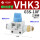 3通带排气VHK3-03S-10F 外螺纹快换接头