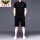 黑色8323(短袖+短裤)