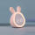 圆圆兔闹钟(粉)+充电线