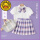 3631短袖衬衫+芋泥紫JK短裙套装(