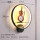 非感应-1813-提琴时钟-LED暖光