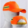 单独环卫帽：橘色加厚反光条xy