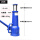 国标100吨螺旋千斤顶
