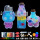 KT猫+方形瓶+梅花瓶+12色材料包
