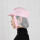 粉色网帽